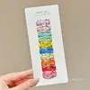 Pinzas para el Cabello Bordadas con Flores para Niñas Nuevas de Alta Gama Pinzas BB para Flequillo Lateral para Niñas y Bebés Lindos Accesorios para el Cabello