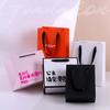Bolsa de Cosméticos para Salão de Beleza Personalizada Bolsa de Presente de Luxo Impermeável para Cuidados com a Pele Joias Bolsa de Mão Logotipo Impresso