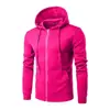 Comércio Exterior Transfronteiriço Moletons com Zíper Masculinos e Femininos Outono e Inverno Veludo Espessado Moda Moletons com Capuz