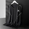 Chaleco de Seda de Hielo de Secado Rápido 2026 para Hombre, Nueva Camiseta sin Mangas de Malla Transpirable Holgada Casual para Correr, Fitness, Deportes