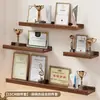 Estantería de pared Mueble flotante para TV en sala de estar Estante de almacenamiento de pared de una sola palabra Máquina para juguetes caseros Estante de almacenamiento de caja superior