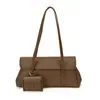 Bolsa tote minimalista estilo coreano para mulheres, nova coleção outono 2026, moderna, grande capacidade, adequada para o trabalho e uso diário, bolsa de ombro ou bolsa de axila