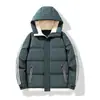 2026 Exclusivo Transfronterizo Talla Grande Otoño e Invierno Falso Dos Piezas con Capucha Espesado Forro Polar Algodón Chaqueta Abrigo para Hombre con Acabado de Alta Gama