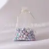 Suministro Mayorista en Stock Transfronterizo de Bolsas de Malla de Organza para Joyería, Bolsas de Regalo con Cordón, Bolsas a Prueba de Insectos y Pájaros para Protección de Frutas