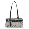 Bolsa de mão estilo coreano, bolsa baguette nicho coreana para mulheres, bolsa de ombro 2026, chique do dia a dia, luxo leve, bolsa de ombro da moda para mulheres