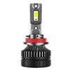 V8 Tubo Doble de Cobre H7 Luz de Coche Led Faro de Coche Modificado 85W Faro Láser Super Brillante Integrado Corta y Larga Bombilla 9005