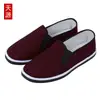 Nuevos Zapatos de Tela Negra Old Beijing Elásticos de Primavera y Otoño para Hombres y Mujeres, Zapatos de Algodón Hechos a Mano sin Cordones, Absorbentes de Sudor y Transpirables