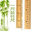 Regla de Bambú 33.3cm 99.9cm Regla Recta Escala de Doble Cara para Medir Ropa y Tela, Centímetro Pulgada Regla de Costura Sastre Bambú