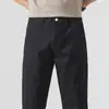 Pantalones Casuales para Hombre 2026 Verano Nuevo Estilo Caídos Versátiles Pierna Recta Ligeros Deportivos Holgados Largos para Jóvenes