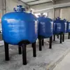 Tanque Filtro de Fibra de Vidrio Tratamiento Industrial de Aguas Residuales Tanque de Nivel Bajo Tanque de Almacenamiento de Gas a Presión Horizontal de Gran Capacidad Unidad Completa