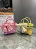 Bolso tejido de plástico nuevo del fabricante, cesta tejida, bolsa de regalo tejida a mano, bolsa de playa para mujer