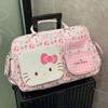 2024 Nuevo hellokitty Para Exterior Bolsa de Equipaje Bolsa de Viaje Gran Capacidad Portátil Multifuncional Portátil Bolsa de Fitness