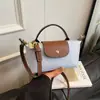 Moda Retro Versátil Transfronteriza Bolso de Mujer Primavera y Verano 2025 Bolso de Mujer Hombro Cruzado Llevado a Mano Nylon de Alta Gama Bolso Dumpling