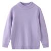 25 Nuevas Prendas de Punto de Cachemira para Niños de 7g para Otoño e Invierno, Cuello Alto Medio, Engrosada, Cálida, Camiseta Interior de Punto para Hombre y Mujer