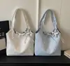 Bolso de lona estilo coreano inspirado en el cielo estrellado para mujer, casual y versátil, de gran capacidad, adecuado para el uso diario, bolso de hombro tipo tote casual