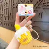 Pingente de Bolo de Aniversário Pelúcia Chaveiro Boneca Pequena Criativa Fofa Pingente de Bolsa Presente Venda por Atacado