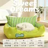 Cama para gato, aquecimento de inverno, cama espessa para cachorro para o inverno, tapete grande para animais de estimação, cama de sofá para cães grandes e cães pequenos, cama de dormir