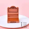 Casa de Bonecas Miniatura Display de Lanches Enfeites de Resina Supermercado Comida Brinquedo Prateleiras Decoração DIY Brinquedos de Faz de Conta