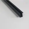 Borda de Acabamento para Display em Estoque Fenda em U Plástico PVC Borda de Acabamento 5mm Pet Tira Transparente Armário Cosmético de Madeira Slot