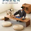 Futón Tejido de Paja Cojín de Piso Estilo Japonés Tatami Balcón Esterilla de Meditación Uso en Casa Esterilla para Arrodillarse en Meditación Esterilla Tejida de Paja