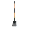 Pala de Acero con Mango de Fibra, Pala Cuadrada de Punta, Pala de Hierro Agrícola para Excavar al Aire Libre, Más Vendida en Europa y América Pala S519Fl