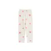 Wuli Bu Yi [Processamento Personalizado] Leggings com Estampa de Desenho Animado para Meninas Primavera e Outono Calças Casuais Fofas Tendência