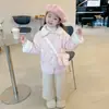 Chaqueta Gruesa de Otoño e Invierno para Niñas con Bolsa de Conejo Ropa de Algodón Chaqueta Acolchada Nueva para Niños 2026 Ropa de Principios de Invierno para Bebé Ropa Fina de Algodón