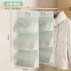Bolsa de almacenamiento para ropa interior para armario doméstico, bolsa colgante de almacenamiento en capas tres en uno para ropa interior y calcetines, adecuada para uso doméstico y de dormitorio