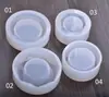 Molde de Silicone para Espelho de Resina Cristalina Molde para Bolo Artesanato DIY Joias Cinzeiro Sem Polimento