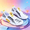 Zapatos de Primavera para Hombre Punta Redonda Zapatos de Malla para Hombre con Cordones Zapatos de Viaje para Hombre Zapatos Planos Casuales para Jóvenes Zapatos Deportivos para Hombre Venta al por Mayor