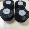 Cepillo de Rueda de Alambre de Nylon Pequeño Personalizable, Cepillo de Rueda para Pulido Mecánico, Accesorios para Equipos Industriales Cepillo Rodillo Pequeño de Limpieza