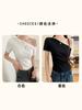 Camiseta Branca de Manga Curta Off-Shoulder para Mulheres, Novo Estilo Verão 2026, Estilo Garota Sexy e Hot, Top Slim-Fit