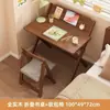 Escritorio Plegable Mesa de Madera Maciza Mesa Plegable para Apartamento Pequeño Hogar Mesa Plegable para Dormitorio Mesa de Noche para Apartamento Pequeño Escritorio Simple para Computadora