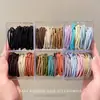Lazo para coleta alta simple para mujer, alta elasticidad, duradero, no daña el cabello, accesorio para el cabello de primavera/verano