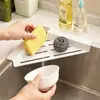 Suporte Drenante Premium para Pia, Porta-Copos Triangular de Cozinha, Suporte de Armazenamento de Canto de Pia, Suporte de Armazenamento Drenante Doméstico Venda por Atacado