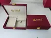 Caja de Joyería Dorada de Tres Piezas para Joyería de Compromiso, Dote, Regalos de Boda, Caja de Almacenamiento para Pulsera Dorada, Anillo, Collar