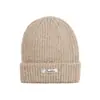 Nuevo Sombrero Versátil de Invierno para Mujer, Calentador de Cabeza Cálido para Ciclismo al Aire Libre, Estilo Moda Coreana, Gorro de Lana Tejido para Adelgazar el Rostro