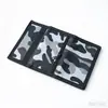 Cartera para Estudiantes Niños Camuflaje Ultra-delgada Portatarjetas Plegable TriFold para Exteriores Billetera para Monedas Niñas Impermeable Resistente al Desgaste Antirrobo