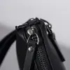 Bolsa de Mão Masculina de Couro Genuíno de Alta Qualidade Moda Casual Bolsa de Mão Couro Bovino Camada Superior Luxo Viagem de Negócios Bolsa de Mão