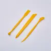 Herramientas de arte directas de fábrica 3 cuchillos para arcilla de plástico niños Arcilla Arcilla Arcilla herramientas arcilla cerámica herramientas diy