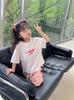Camiseta de Manga Corta para Niña Tongsen Tongma 2026 Nuevo Estilo Verano Ropa para Niña Atuendo de Verano Camiseta con Estampado de Letras para Niños