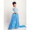 COS de Princesa Congelada Europeo y Americano para Halloween Nuevo Manto de Actividad Infantil Vestido de Princesa para Niña