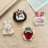 Nuevos Parches de Bordado de Encaje de Gato y Conejo para Ropa Infantil Accesorios de Ropa para Niñas DIY Materiales