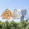 [Sem Trocas ou Devoluções] Jaqueta com Zíper Estilosa Estampa Total da Série de Luxo para Exterior Infantil 2026 Nova Primavera para Bebês