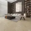 Baldosas de suelo de cerámica con acabado de panal 600x1200 hechas a medida para sala de estar y comedor, baldosas de mármol con acabado de caramelo ultrablanco