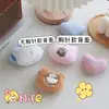 Broche de Peluche de Dibujos Animados Muñeca de Gato Linda Accesorios para Muñecas Colgante de Bolsita Corazón de Durazno Pines DIY Accesorios Accesorios