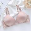 Novos produtos transfronteiriços sem anel de aço, roupa íntima fina plus size, sutiã feminino anti-flacidez, sutiã de meia-idade, atacado
