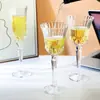 Copas de Vino Tinto y Blanco de Alta Calidad, Copas de Lujo de Estilo Europeo de Gama Alta, Copas de Champán, Copas Creativas para Cócteles con Relieve