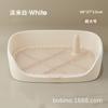 Banheiro Higiênico para Cães Pronto de Fábrica, Bandeja Higiênica para Cães, Vaso Sanitário, Antiderrapante, Anti-respingo de Urina, Fácil de Limpar, Personalização de Banheiro Higiênico para Cães de Porte Pequeno e Médio