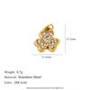 Accesorios DIY Transfronterizos Europeos y Americanos Colgante Acero Inoxidable Chapado en Oro de 18K Caballito de Mar Lazo Estrella de Cinco Puntas Botas de Cowgirl Colgante para Mujeres